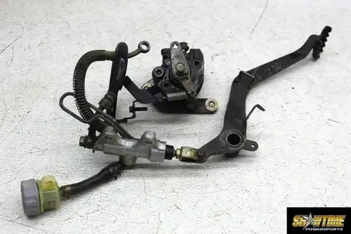 01-05 YAMAHA RAPTOR 660 YFM660 REAR BACK BRAKE CALIPER MASTER CYLINDER RESERVOIR