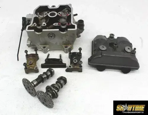 03-06 KAWASAKI KFX400 ENGINE MOTOR CYLINDER HEAD VALVES CAMS COVER (READ)