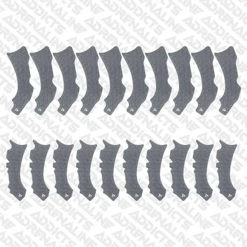 10 Pairs│2019-2026 Yamaha YZ250F YZ250FX Rubberized Grip Tape│Adrenaline Addicts