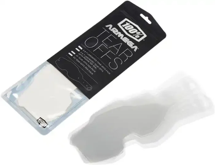 100% Armega Goggle Perimeter Seal Tear-Offs