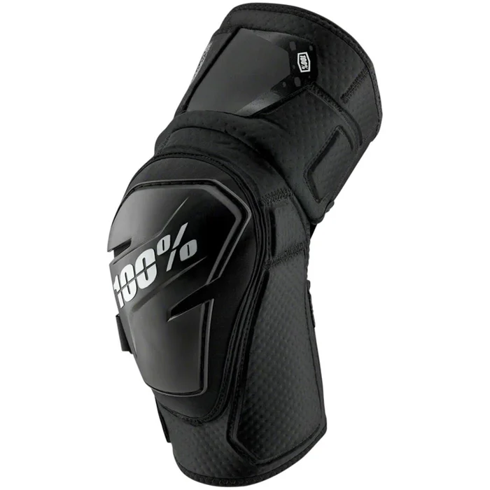 100% Fortis Knee Guard – Black – Small/Medium 90220-001-17