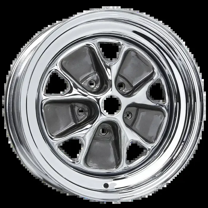 14X7 Ford Style Steel Charcoal Windows 5×4.5″ bolt bolt 4.25″ backspace