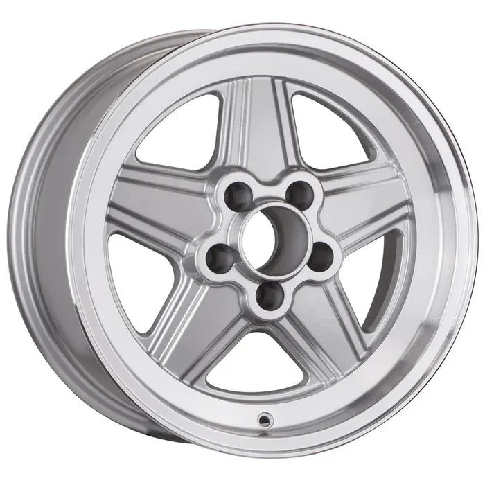 15×10 Mercedes Penta Style Wheel Silver / DC lip 5x112mm bp