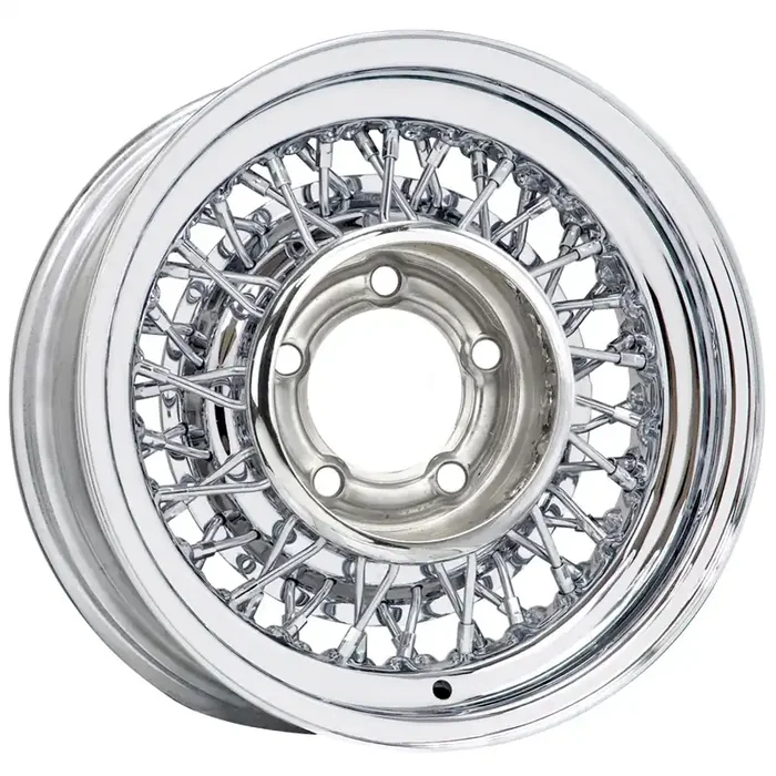 15×6 76 Chrysler Wire Chrome 5×4.5 bp 3 bs