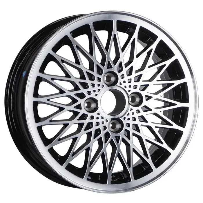 15×6 Porsche 924 Style Wheel Black / DC lip 4x108mm bp