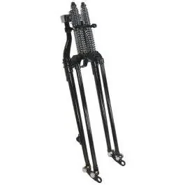 18″ Long Black Hardbody Antique Style Springer Front End Custom Harley 35245