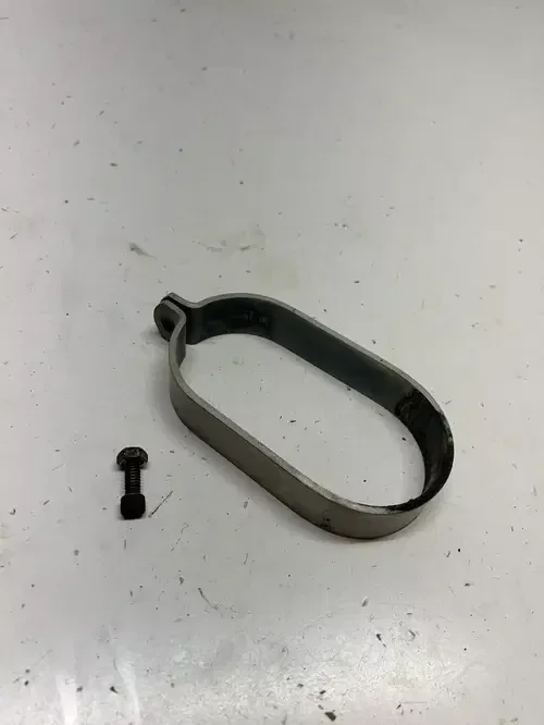 1984 84 Husqvarna Wr400 WR 400 OEM Exhaust Pipe Muffler Silencer Mount Strap