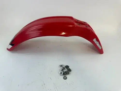2001 Honda XR400R Front OEM Red Fender w/hardware 96-04
