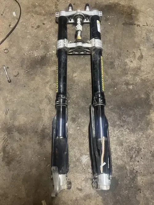 2007 Gas Gas EC300Front Forks Suspension Triple Clamps Trees EC 200 250 300