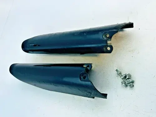 2023 Suzuki RMZ 250 Front Fork Guard Protectors Set Pair OEM Stock Black