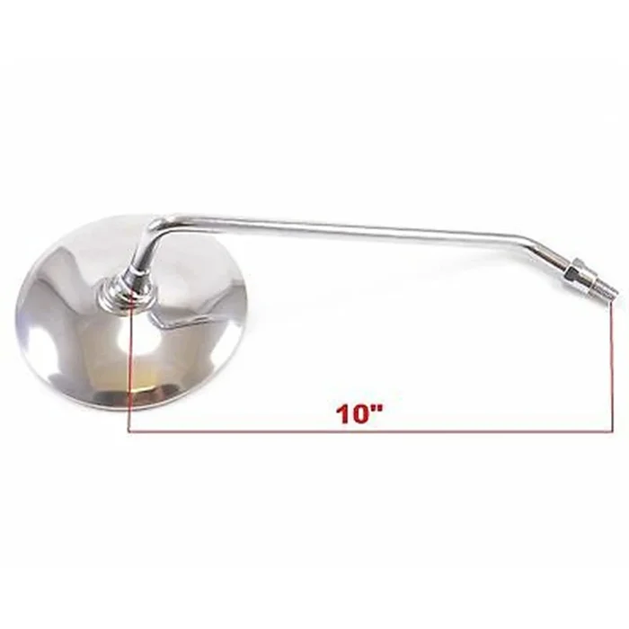 2FastMoto 10mm Thread Right Side Motorcycle Mirror Fits Honda/Suzuki/Kawasaki [MPN: 20-30620]