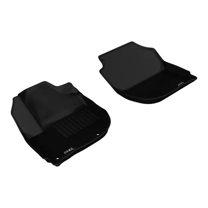 3D MAXpider Kagu 1st Row Floormat for 2015-2020 Honda Fit/Hr-V – Black [MPN: L1HD05511509]