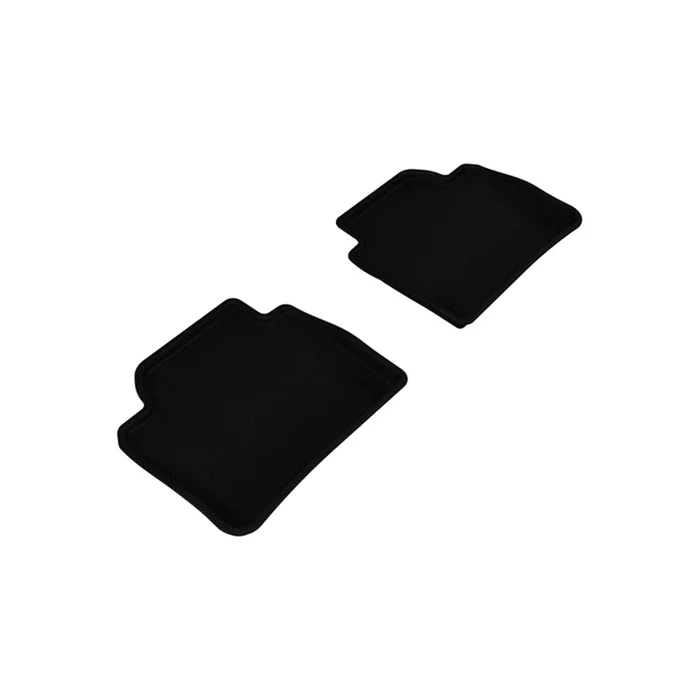 3D MAXpider Kagu 2nd Row Floormats – Black for 2012-2020 BMW 3 Series/4 Series [MPN: L1BM03721509]