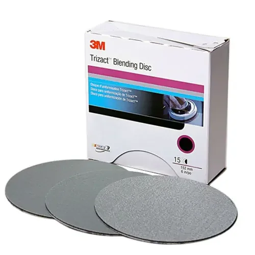 3M 6″ Trizact Hookit Foam Discs
