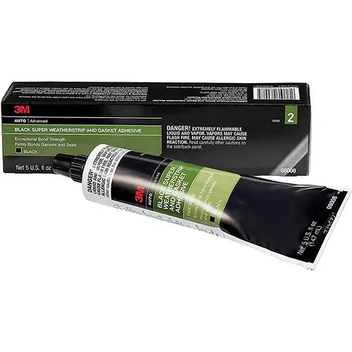 3M Black Weatherstrip Adhesive – 08011