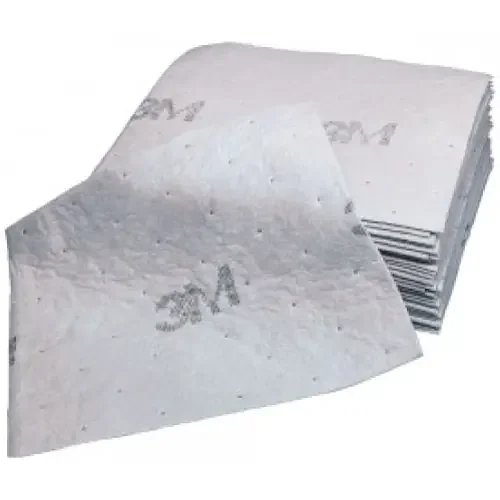 3M Maintenance Sorbent Pad, High Capacity, 100 pads/box – 07164