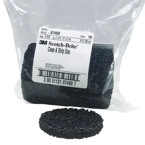 3M Scotch-Brite Clean & Strip Discs 4″ x 1/4″ – 07460