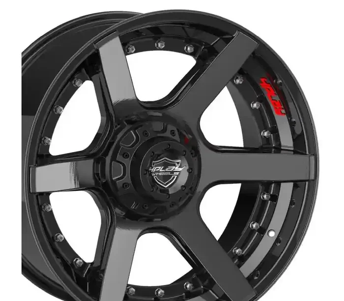 4Play Wheels 4PLAY Wheel 20×10 4P60 Brushed Black Infiniti QX56 2004-2013 4P60-20100-6D55-18BBT
