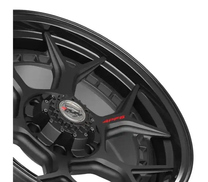 4Play Wheels 4PLAY Wheel 20×9 4PF6 Gloss Black Barrel with Matte Center Rim Toyota Sequoia 2001-2007 4PF6-20090-6D55-0B1-B