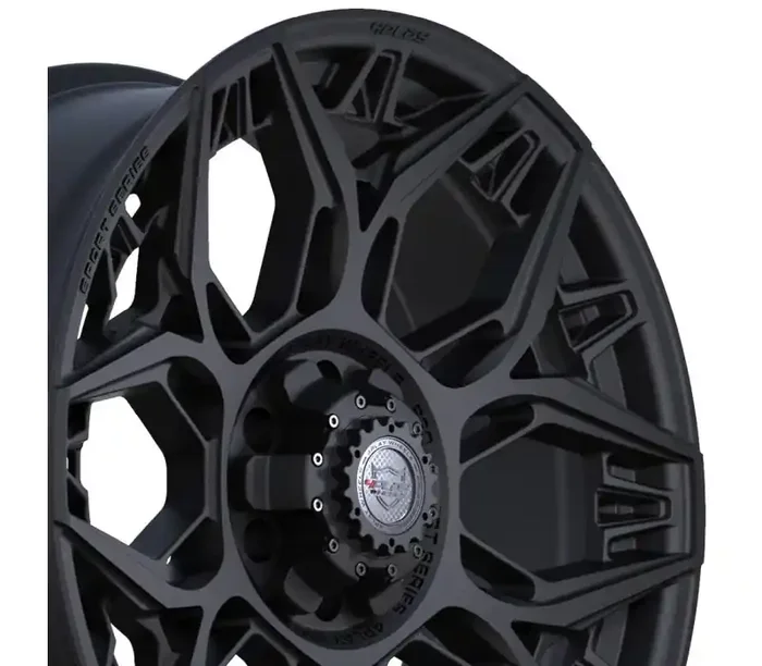 4Play Wheels 4PLAY Wheel 22×9 4PS60 Satin Black Rim Chevrolet Colorado 2004-2012 4PS60-22090-6D55-0B1