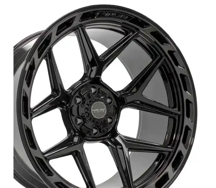 4Play Wheels 4PLAY Wheel 24 4PLAY GEN3 Wheel 4P55 Brushed Black 24×12 Toyota Tundra 2022 4P55-24120-6D55-44BBT