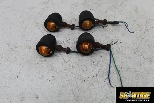99-07 HONDA SHADOW VLX600 600 FRONT REAR LEFT RIGHT TURN SIGNAL SIGNALS PAIR