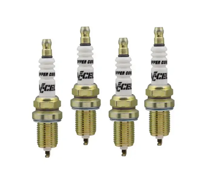 Accel 0736-4 U-Groove Resistor Spark Plug 0736-4