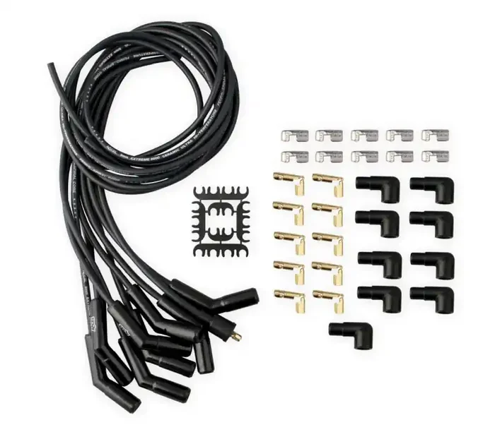 Accel 9002CK Extreme 9000 Black Ceramic Boot Spark Plug Wire Set 9002CK