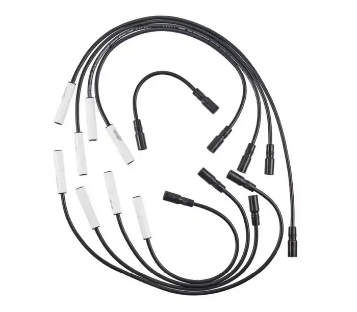 Accel 9043C Extreme 9000 Ceramic Boot Spark Plug Wire Set 9043C