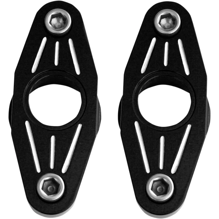 ACCUTRONIX 1303-0244 FXPV1-MN Swingarm Pivot Blocks black anodized ball-milled