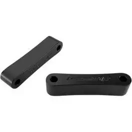 Accutronix 49mm Black Smooth 5/8″ Thick Fender Spacer 14-19 Harley FLH/T