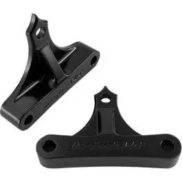 Accutronix 49mm Black Tribal 7/8″ Thick Fender Spacer 14-19 Harley FLH/T