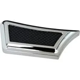 Accutronix FLBP-IC Chrome Instigator Rear Brake Pedal Cover Harley 99-Up