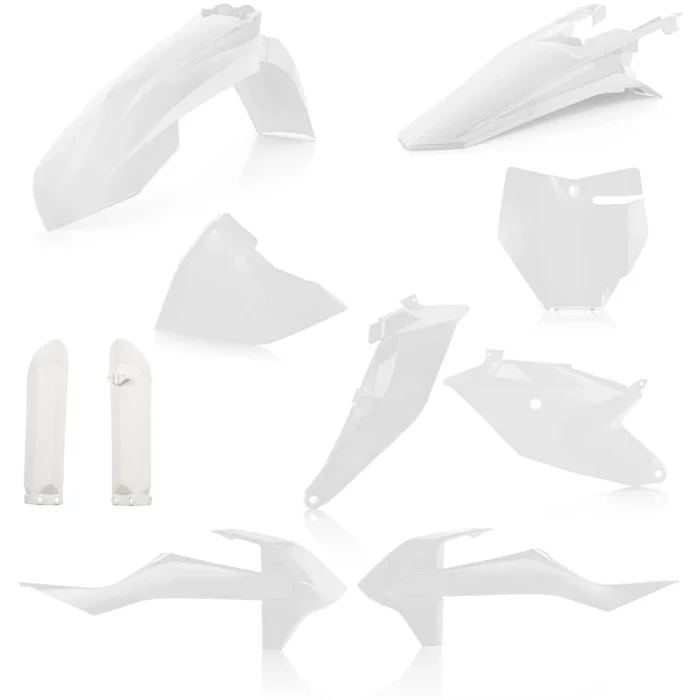 Acerbis Full Plastic Kit White [MPN: 2686020002]