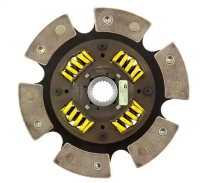 ACT 6 Pad Sprung Race Disc for LS Engine/Flywheel w/Nissan 350Z Trans/Input Shaft (S/O No Cancel) 6280306