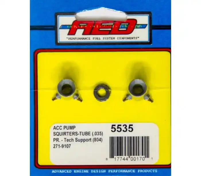 Advanced Engine Design .035in Accelerator Pump Squirters – Tube Type 5535