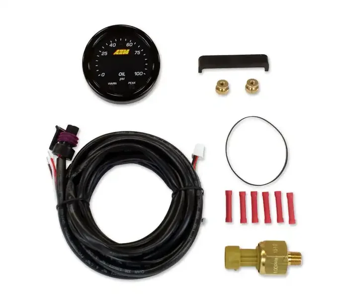 AEM Induction X-Series Pressure Gauge 0-100psi 300301
