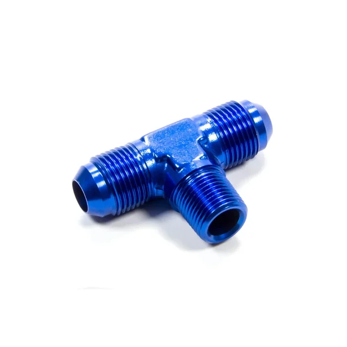 Aeroquip Aluminum -08, -08, 3/8 ” NPT Male Branch Tee Adapter