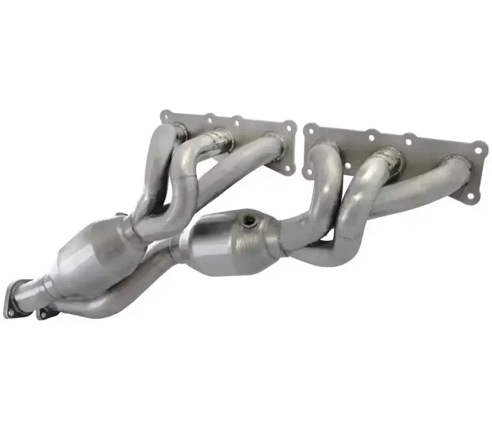 aFe 08-13 BMW 128i (E82/88) L6 3.0L Twisted Steel 304 Stainless Steel Long Tube Header w/ Cat 48-36307-1