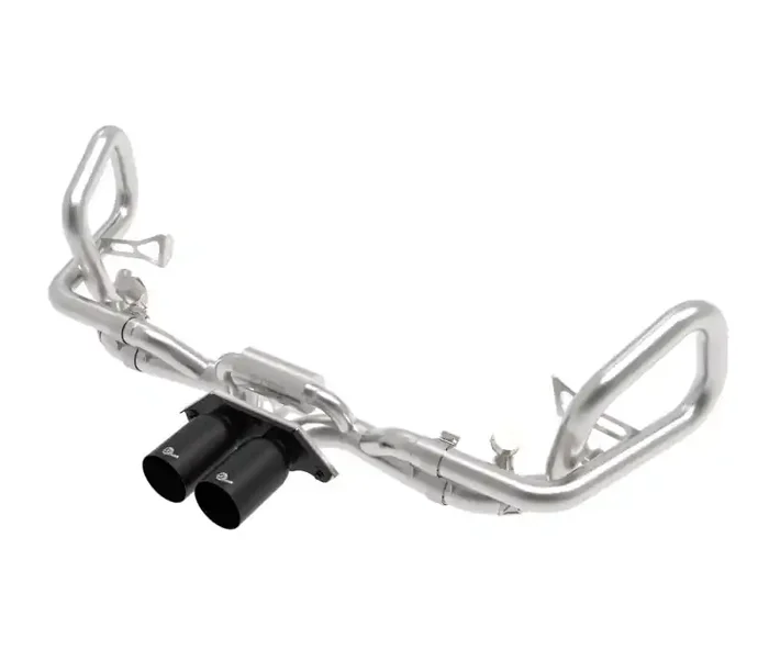 aFe 14-16 Porsche 911 GT3 991.1 H6 3.8L MACH Force-Xp 304 SS Cat-Back Exhaust System w/ Black Tips 49-36450-B