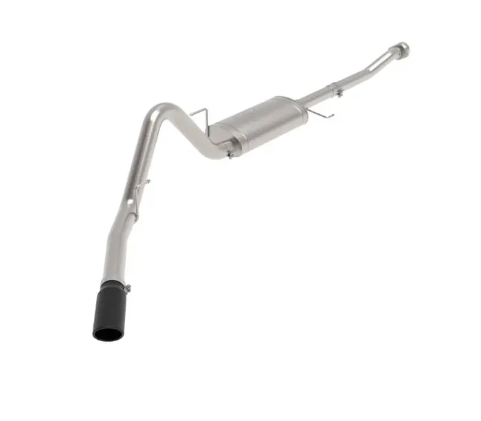 aFe Apollo GT 3in 409 SS Cat-Back Exhaust 2021 Ford F-150 V6 2.7L/3.5L (tt)/V8 5.0L w/ Black Tips 49-43125-B
