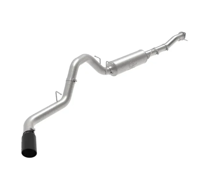 aFe Apollo GT Series 3in 409SS Cat-Back Exhaust w/ Black Tip 2020 GM 2500/3500HD V8 6.6L L8T 49-44122-B