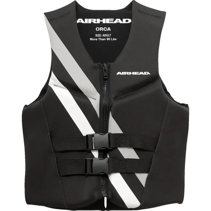 AIRHEAD SPORTS GROUP 3240-0945 10075-08-B-BK Orca Vest black/white – small