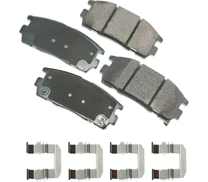 Akebono Brake Corporation Brake Pad Rear Chevrolet Captive 12-15 Equinox 07 ACT1275