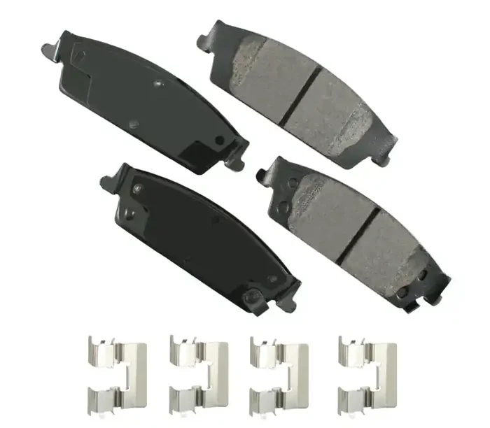 Akebono Brake Corporation ProACT Ultra-Premium Bra ke Pads – Rear ACT1707