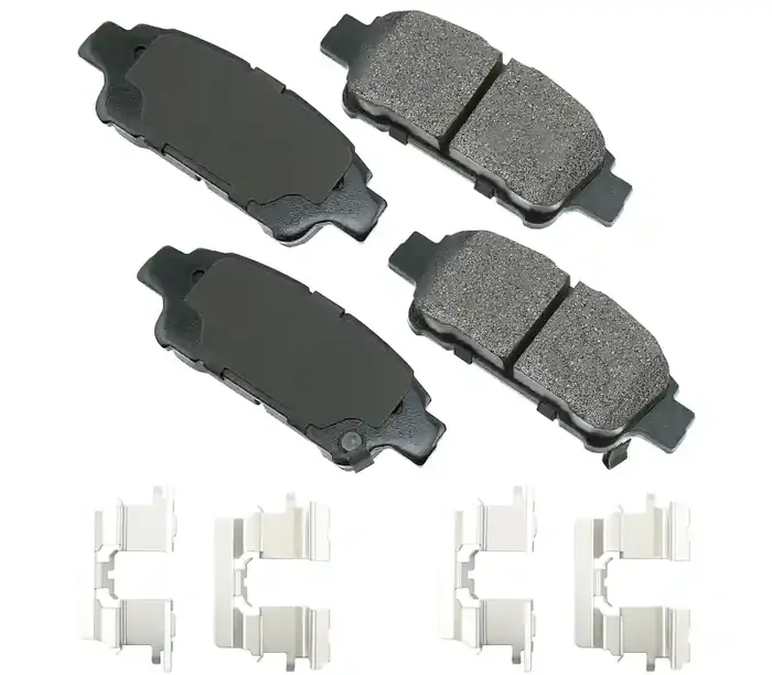 Akebono Brake Corporation ProACT Ultra-Premium Bra ke Pads – Rear ACT995A