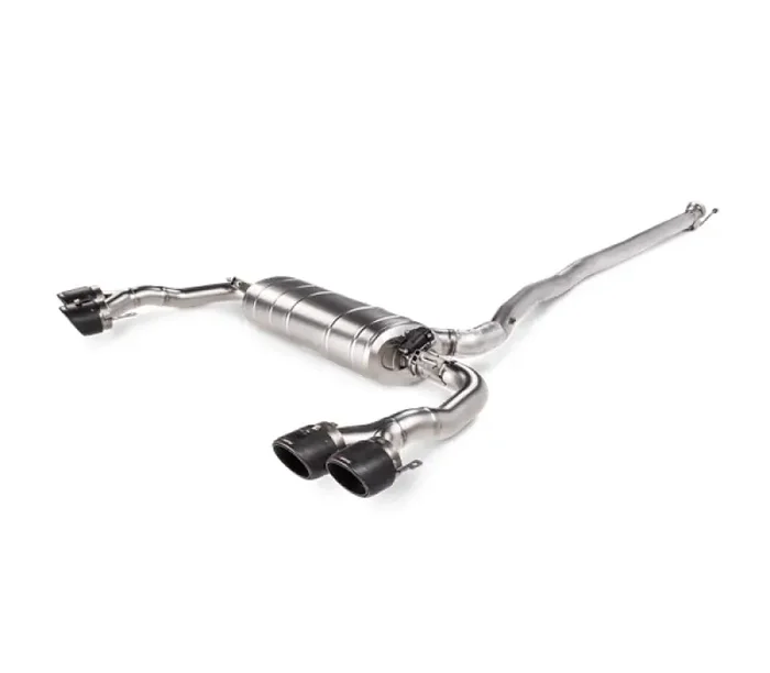 Akrapovic 2020 Mercedes-Benz CLA 45S AMG (C118/X118) Evo Line (Ti) w/Carbon Tips (Req Link Pipes) S-ME/TI/12H