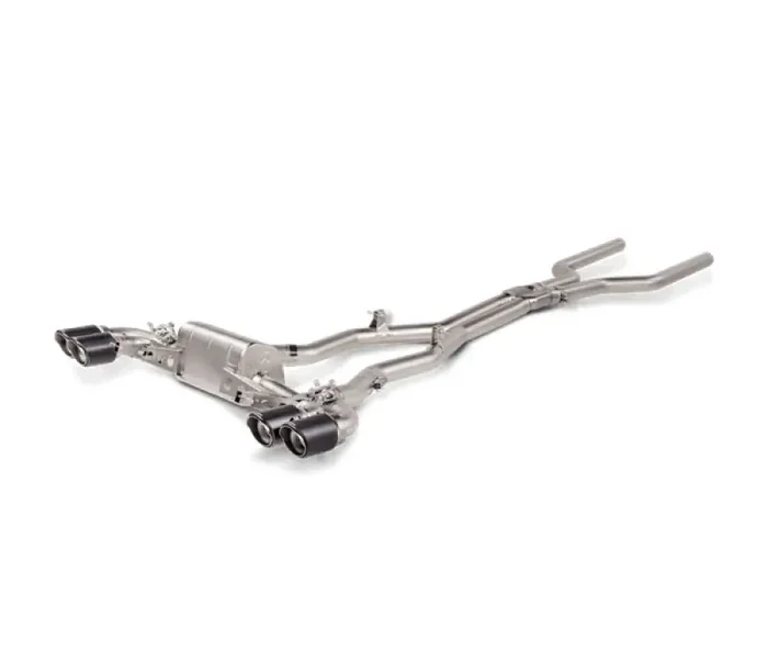 Akrapovic 2021 BMW M8/M8 Competition (F93) Evolution Line Cat Back (Titanium) w/Carbon Tips S-BM/T/25