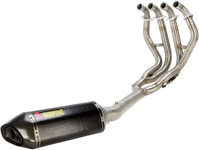 Akrapovic Racing Line Exhaust System for 2008 – 2017 Suzuki GSX 1300 R Hayabusa ~ 1810-1517; Stainless Steel/Carbon Fiber, Size One Size (SSCFOS)