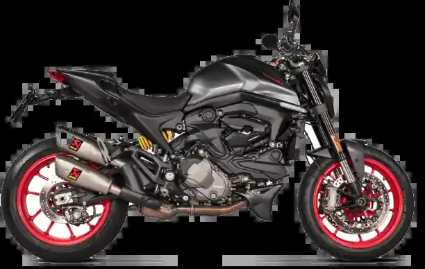 Akrapovic Slip-On Line Muffler for 2021 – 2022 Ducati Monster ~ 1811-4271; Titanium, Size One Size (TOS)